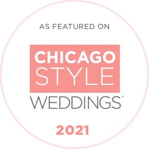 Featured on Chicago Style Weddings 2021