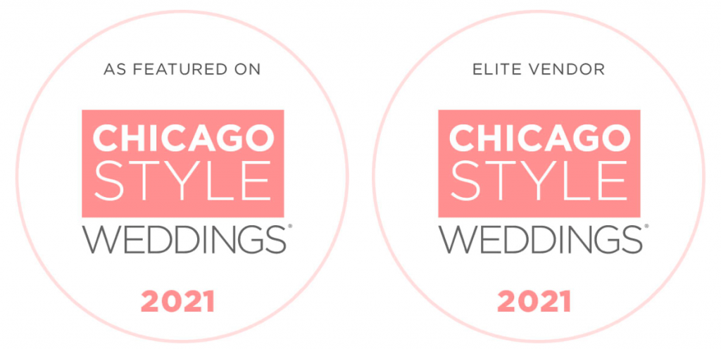 Chicago Style Weddings Awards for 2021 - Elite Vendor