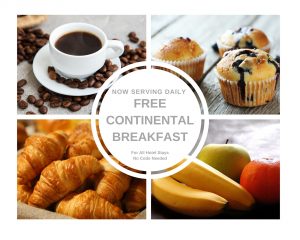 Free Continental Breakfast