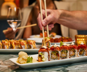 Sushi Roll at Lure Fishbar