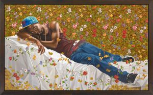 Kehinde Wiley, Morpheus. Oil on canvas